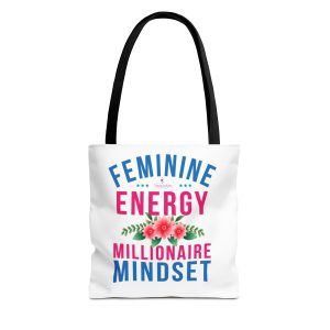 Feminine Energy Tote Bag - Millionaire Mindset & SoapSation Design