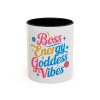 Boss Energy Goddess Vibes Accent Coffee Mug - Image 2