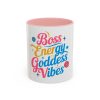 Boss Energy Goddess Vibes Accent Coffee Mug - Image 9